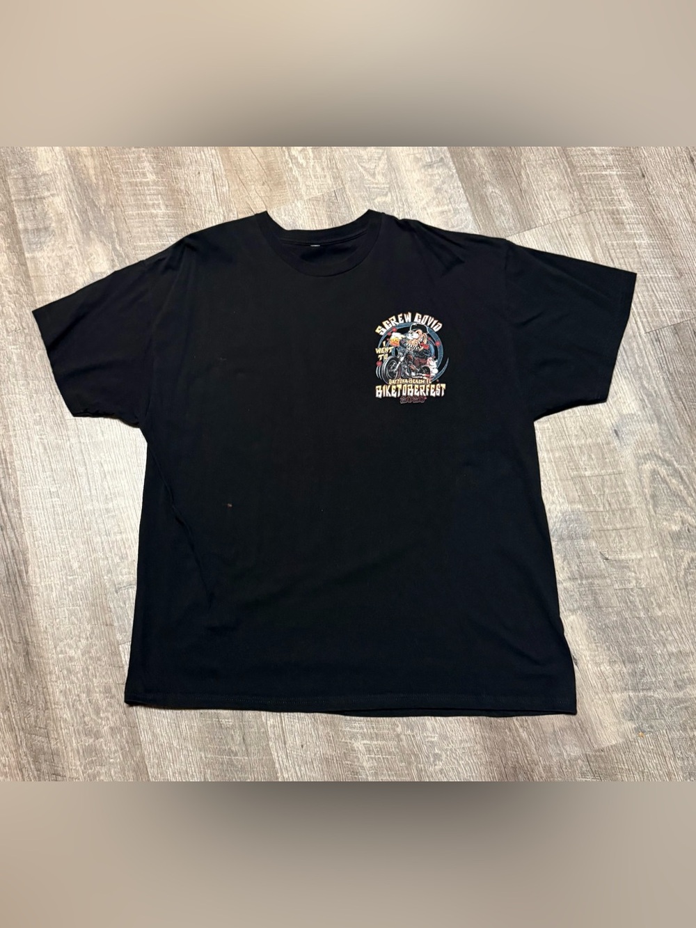 Screw Covid 2020 Daytona Beach Biketoberfest men’s size 2X